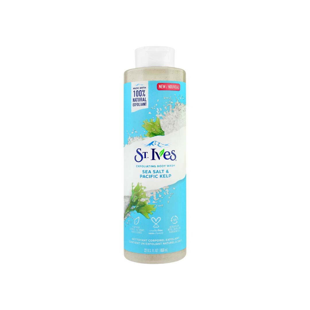 ST IVES BODY WASH SEA SALT N PACIFIC KELP 650ML